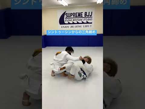 #シントゥーシンからの三角締め