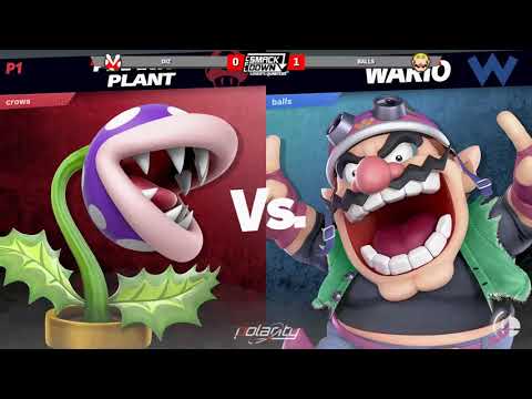 CFL Smackdown Ultimate 38 - DiZ (Piranha Plant) vs Balls (Wario) - Losers R8