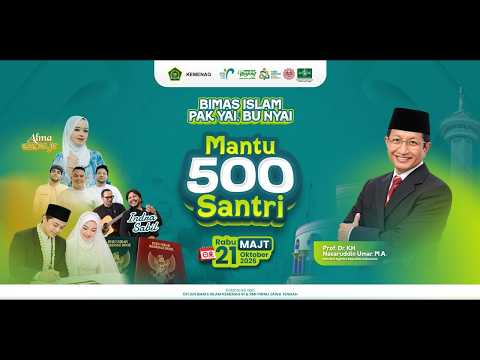 Pak Yai Bu Nyai Mantu Santri di Masjid Agung Jawa Tengah || Bimas Islam