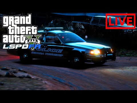 GTA V - LSPDFR - Episode 247 - Live - Senora Township Police -