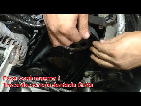 Celta procedimento de troca da correia dentada faça você mesmo