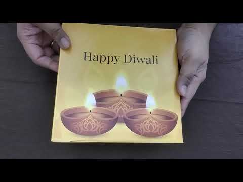 Diwali special chocolates empty box