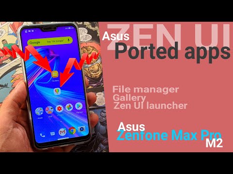 Zen UI Default File Manager & Gallery App for Asus Zenfone Max Pro M2
