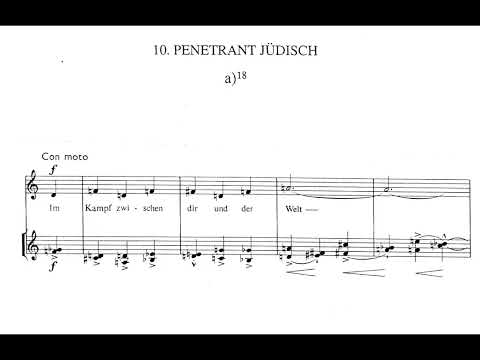 Kurtág - Kafka-Fragmente Part III (1987) (with score)