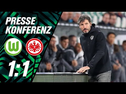 "Nicht zufrieden mit einem Punkt!" | Pressekonferenz | VfL Wolfsburg - Eintracht Frankfurt