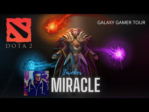 MIRACLE - INVOKER MID LANE - NIGMA vs OG - GALAXY GAMER TOUR