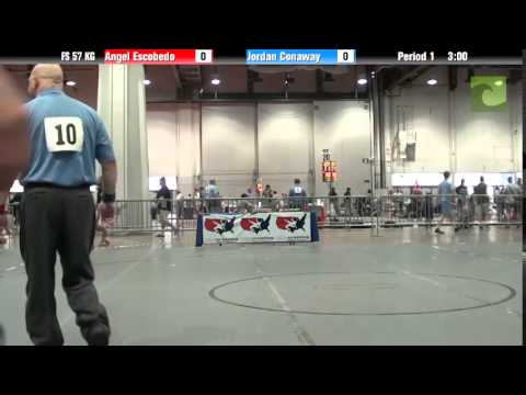 Mens FS FS 57 KG - Angel Escobedo vs. Jordan Conaway