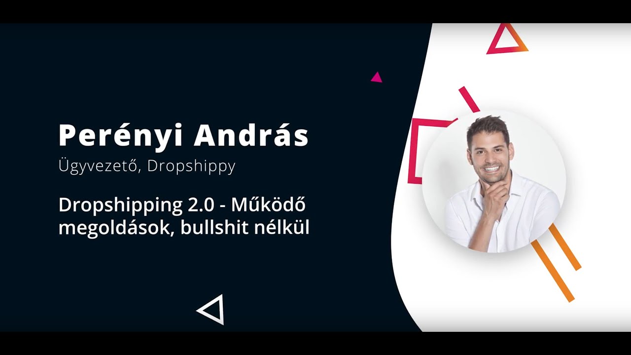 Perényi András - Dropshipping 2.0 - Működő megoldások, bullshit nélkül