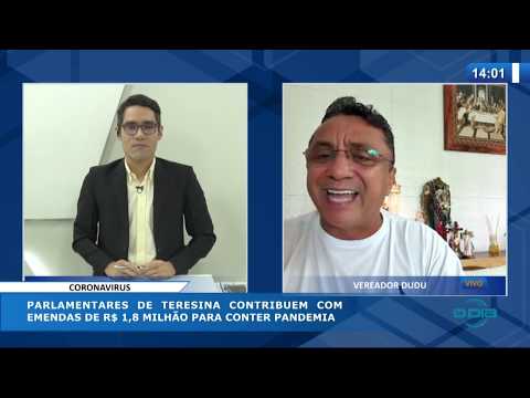 O DIA NEWS 17 04 20 Parlamentares de Teresina contribuem com R$ 1,8 milhaÌƒo para combater a pandemi