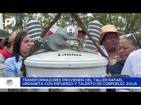 Gobernación del Zulia y Alcaldía de San Francisco entregan 40 transformadores