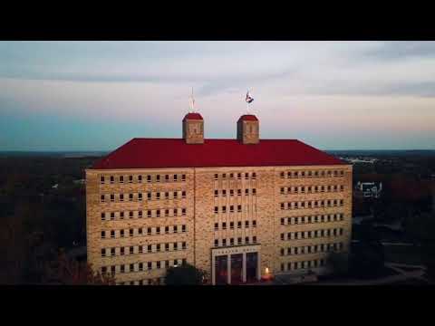 University of Kansas - Campanile and Fraser Hall