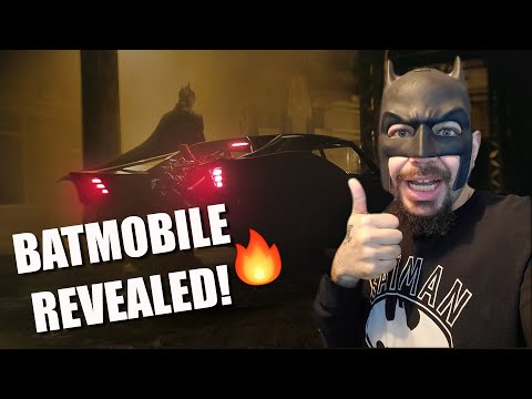 The Batman (2021) BATMOBILE First Look!