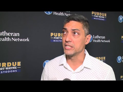 Hector Soto full interview on no. 13 jersey celebration with Purdue Fort Wayne Mastodons volleyball