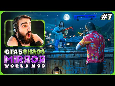 GTA 5 Chaos Mod Challenge: Mirror World & Rainbomizer Madness! Episode 7 - S07E07