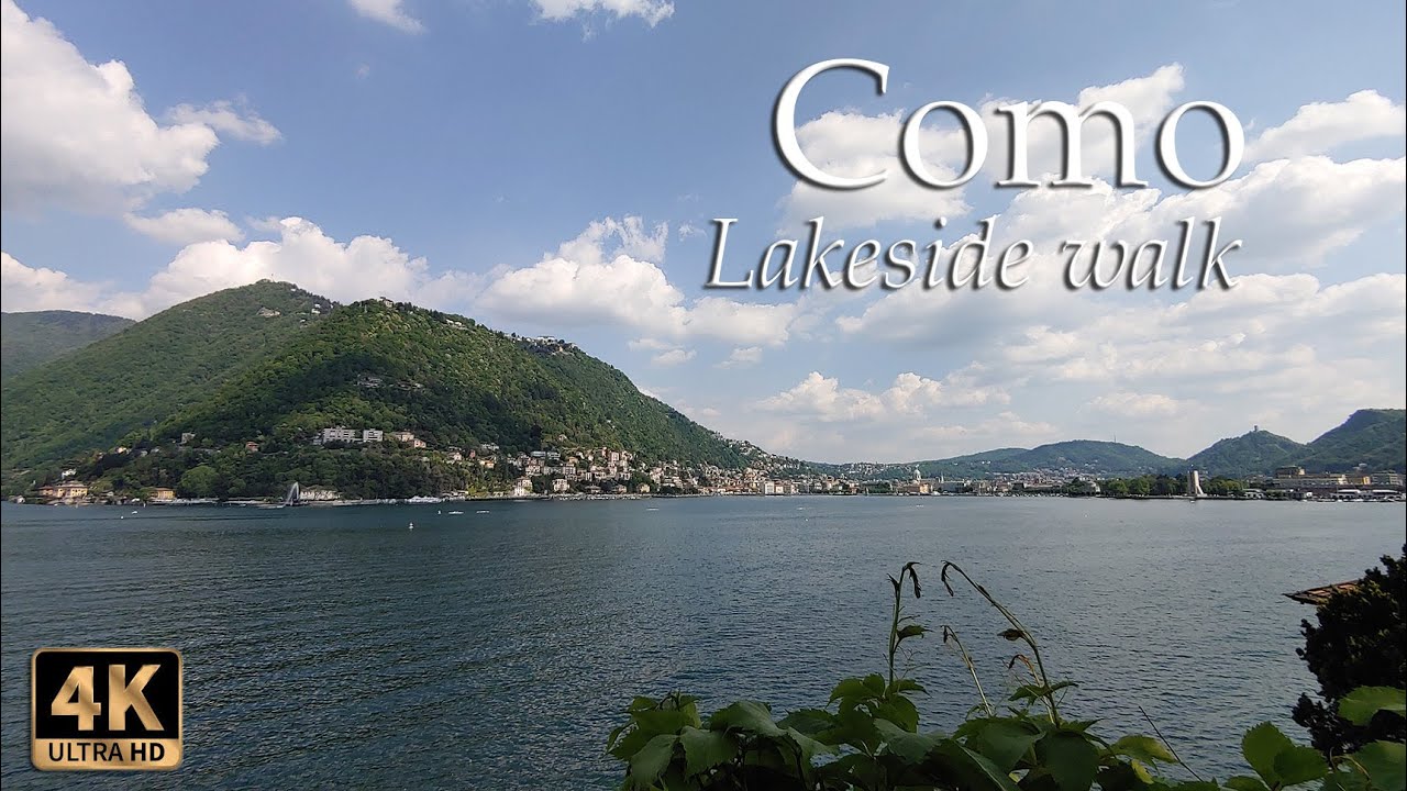 Experience a virtual stroll along Villa del Grumello.