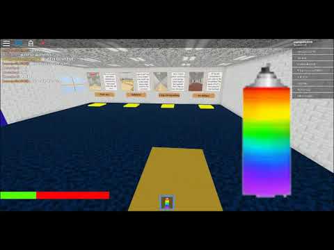 how to get the paint bucket in baldi basics ROBLOX