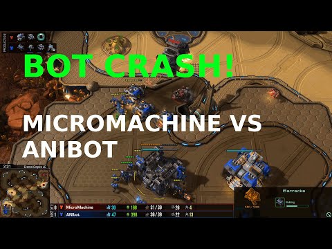 Bot Crash! - Starcraft Bots - MicroMachine vs ANIBot