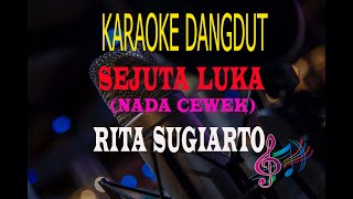 Download lagu Karaoke Sejuta Luka Nada Cewek - Rita Sugiarto (Karaoke Dangdut Tanpa Vocal) mp3