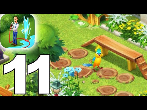 Gardenscapes -  Part 11 - Gameplay Walkthrough - iOS Android