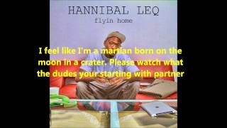 Hannibal Leq - Flyin Home LYRIC VIDEO