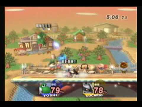 BadNewsBear(Lucario) vs Bwett(Yoshi) 1
