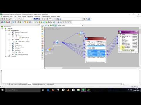Senario 7  - How to implement SCD Type-1 in Informatica