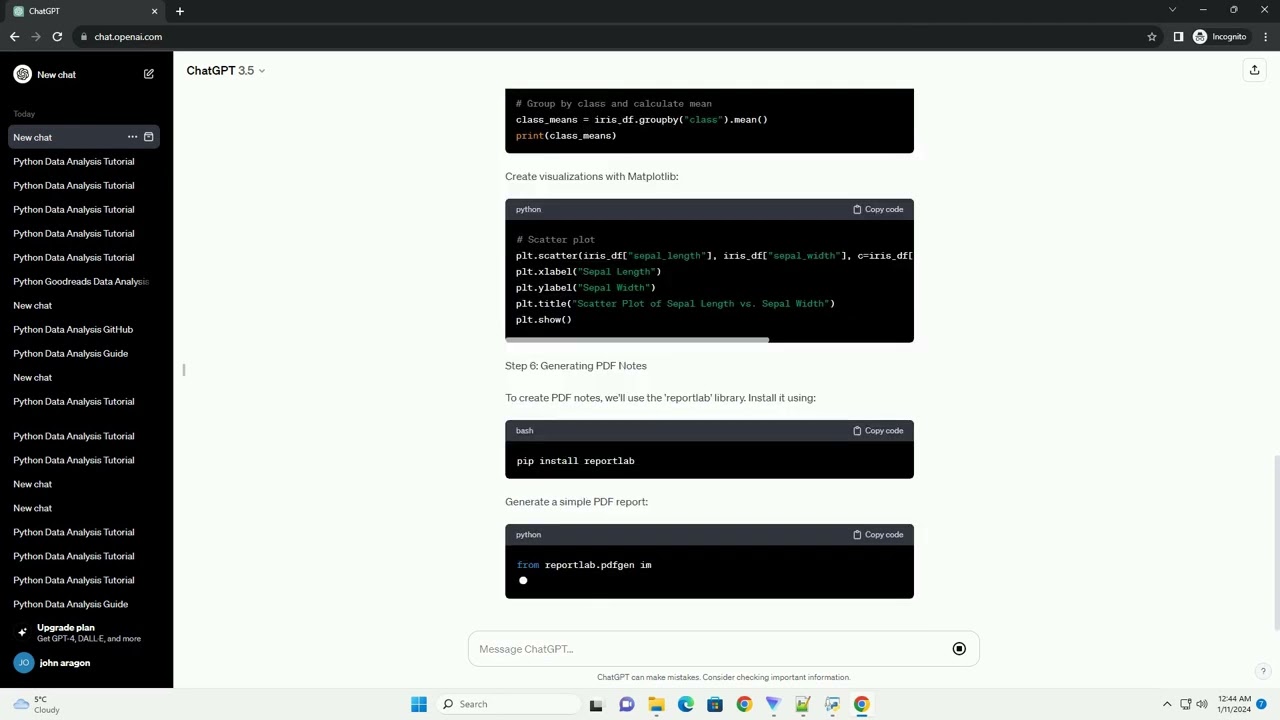 python for data analysis notes pdf