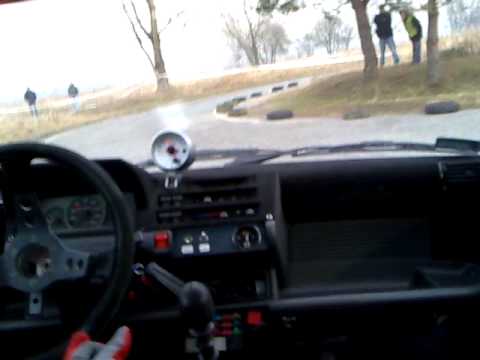 Świąteczny Sprint 27.12.2009  Filip Janota - K1 Fiat Cinquecento Sporting