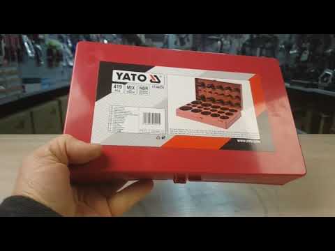 Набор резинок YATO 3-50 мм, 419 шт, для ремонта (YT-06876) Набор резинок YATO 3-50 мм, 419 шт, для ремонта (YT-06876)