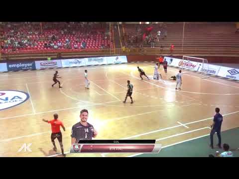 PARANAENSE DE FUTSAL - Gols INTEGRADO CAMPO MOURÃO UMBRO 5X1 AMPERE FUTSAL