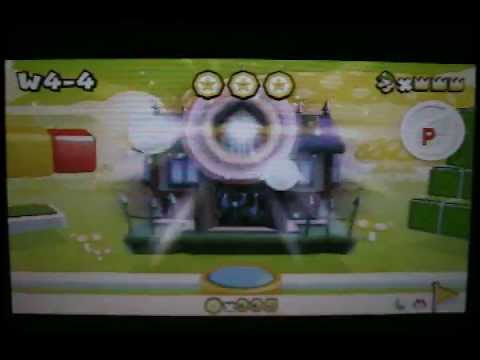 Super Mario 3D Land - W 4-4 Speedrun
