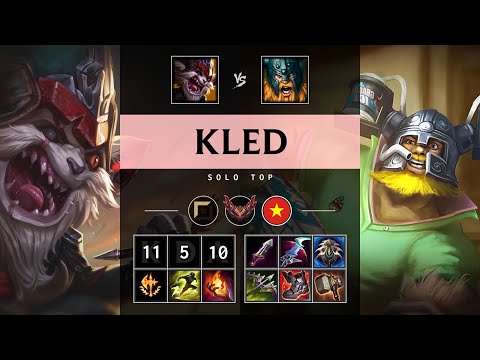 Kled Top vs Olaf - VN Grandmaster Patch 25.14
