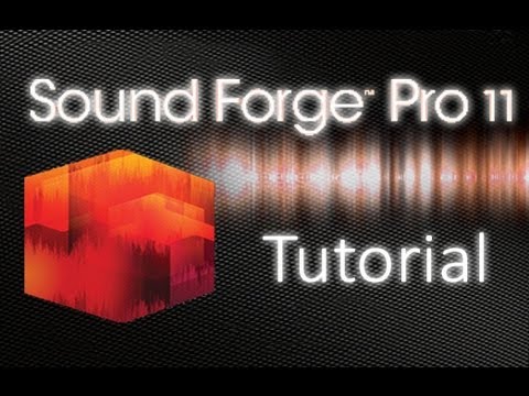 Sound Forge Pro 11 - Tutorial for Beginners [+ General Overview]