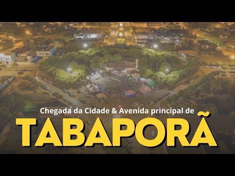 TABAPORÃ-MT a noite | Em 23/09/2023