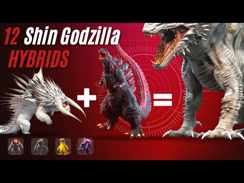 WHAT IF Scientists Cross DNA of SHIN GODZILLA and LEGENDARY MONSTERS