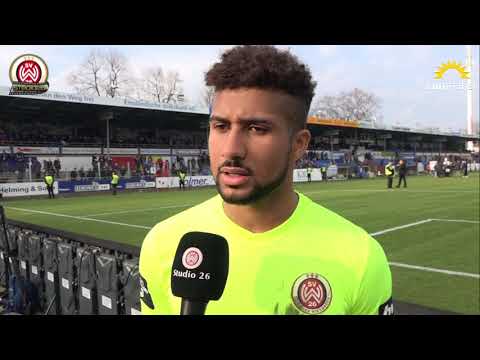 Daniel-Kofi Kyereh nach dem Spiel SV Meppen vs. SVWW
