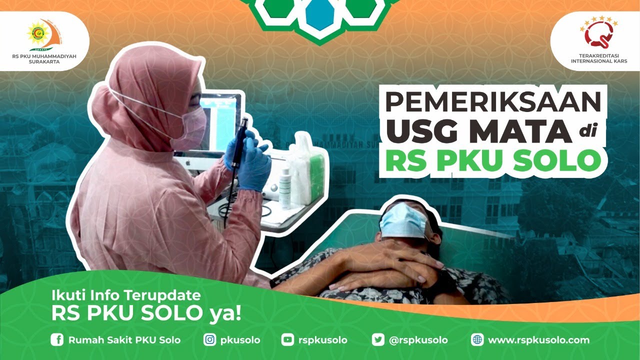 Pemeriksaan USG Mata di RS PKU Solo