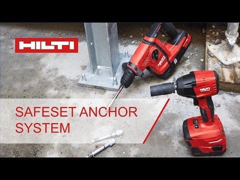 Hilti Anchor SafeSet introduction