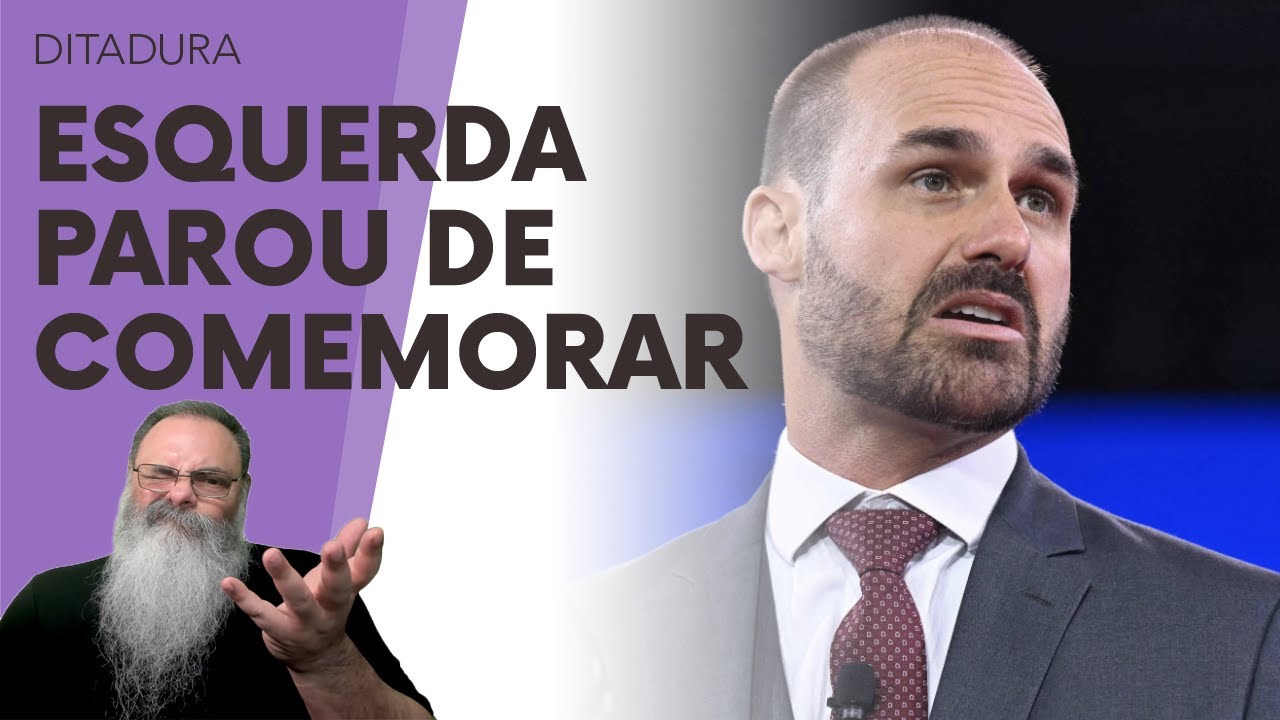 ESQUERDA parou de COMEMORAR e AGORA se MOSTRA PREOCUPADA com ASILO de EDUARDO BOLSONARO: ENTENDERAM