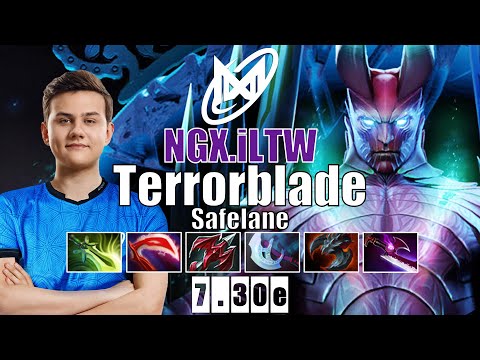 Terrorblade Safelane | NGX.iLTW | LATE GAME MONSTER CARRY | 7.30e Gameplay Highlights