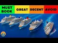 Cruise Captain Ranks Cruise Lines From WORST To BEST