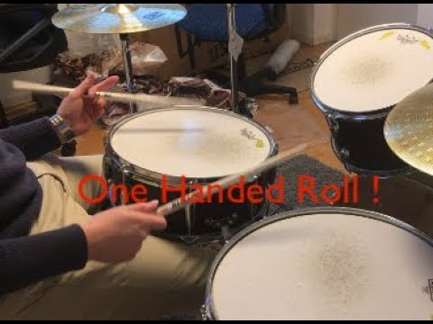 Buddy Rich Left Hand Technique Demonstration