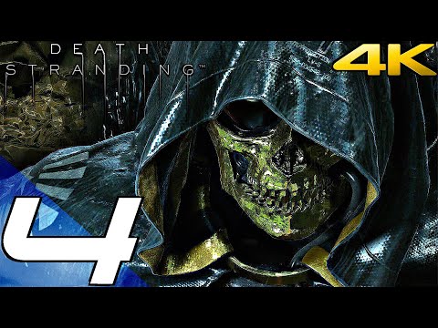DEATH STRANDING (PC) - Gameplay Walkthrough Part 4 - BT Boss Fight (Very Hard) 4K 60FPS MAX