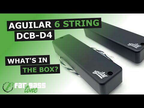 Aguilar DCB-D4 6 String Dual Coil Bass Pickup Set: What’s In The Box (A Close-Up Look)