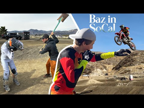 My First Quad at Hemet Supercross? - Baz in SoCal