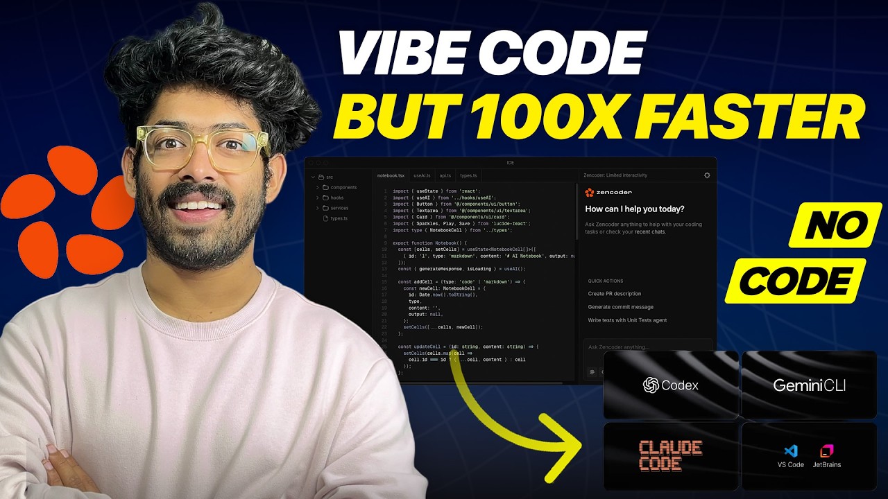Zencoder Replaces Cursor &amp; Claude Code! | AI Coding Agent Platform