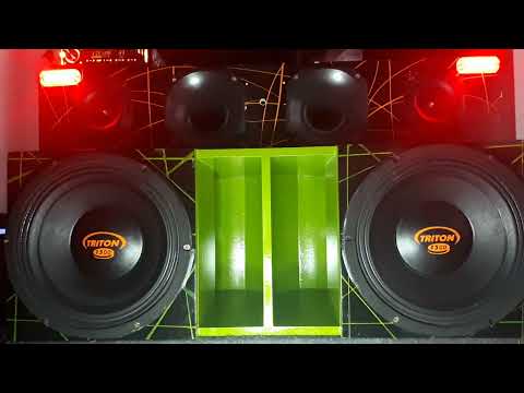 Triton Alto Falantes - TR 1500 - GRAVE FORTE- MD 3000 - TRITON ESPECIAL DE RACHA -