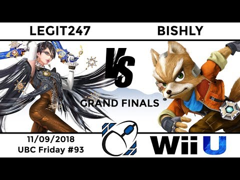 UBC Friday #93: Grand Finals - Legit247 (Bayonetta, Luigi, Cloud) vs Bishly (Fox)