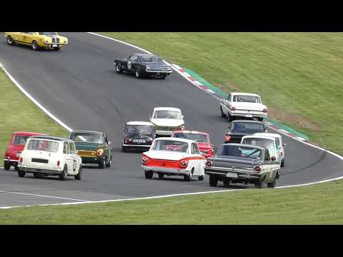 FIA Masters Pre 1966 Touring Cars Race Part 1 Brands Hatch