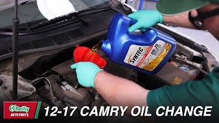 How To: Change the Oil In a 2012 to 2017 Toyota Camry
